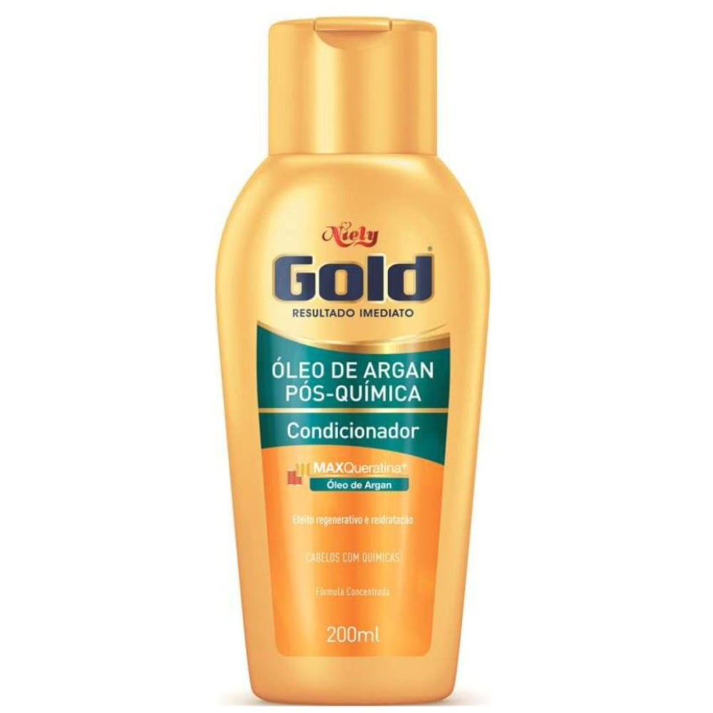 Encontraproduto.com.br - Condicionador Niely Gold Pós Quimica Poderoso 175ml
