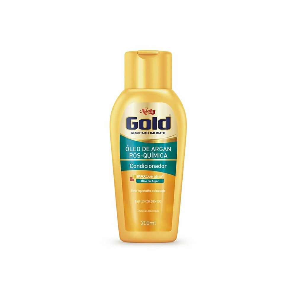 Encontraproduto.com.br - Condicionador Niely Gold Pós Quimica Poderoso 175ml