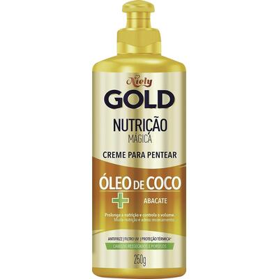 Encontraproduto.com.br - Creme de Pentear Niely Gold Nutrição Mágica 250g