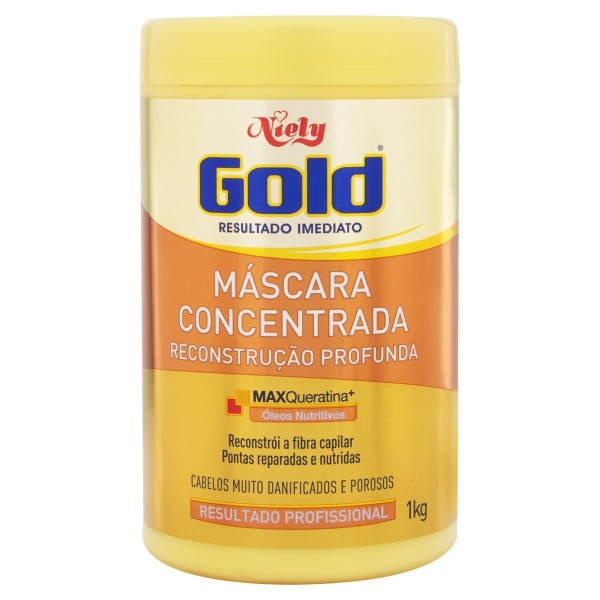 Encontraproduto.com.br - NIELY GO P SHAMPOO MASCARA CAPILAR CONCENTRADA RECONSTRUCAO PROFUNDA 1 KG x 1