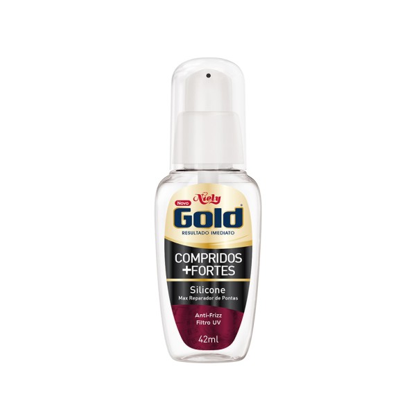 Encontraproduto.com.br - Reparador de Pontas Niely Gold Silicone Compridos Fortes 42ml