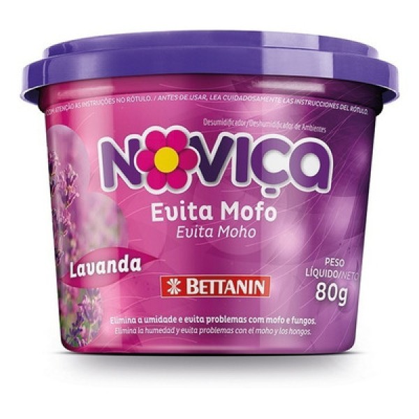 Encontraproduto.com.br - Evita Mofo Noviça Sense Lavanda 80g Bettanin