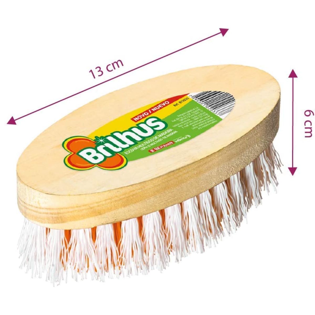 Encontraproduto.com.br - Escova de Limpeza de Madeira Brilhus Bettanin