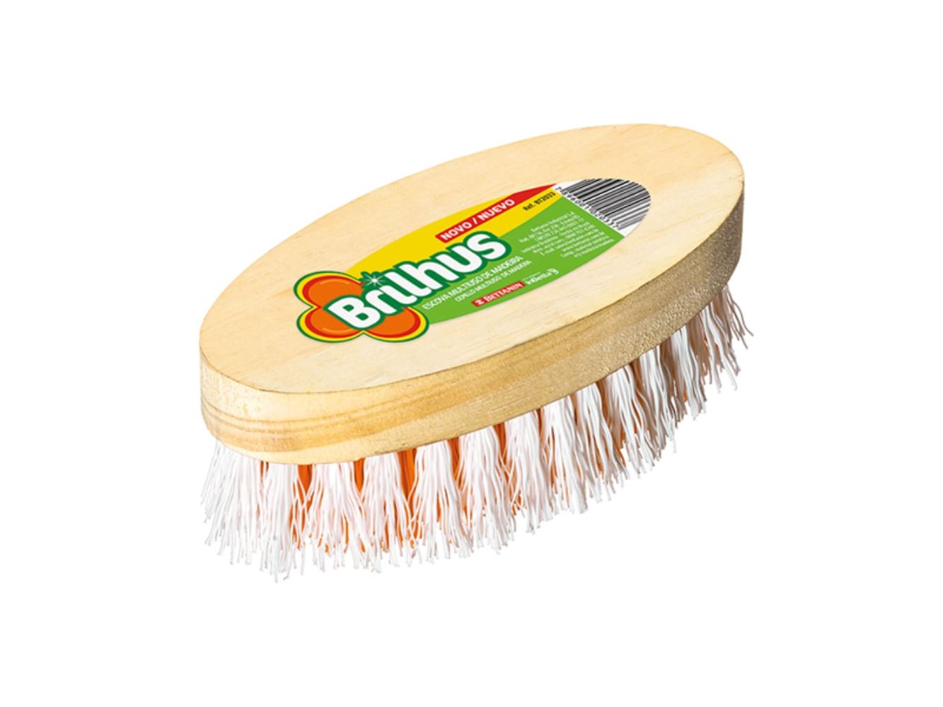 Encontraproduto.com.br - Escova de Limpeza de Madeira Brilhus Bettanin