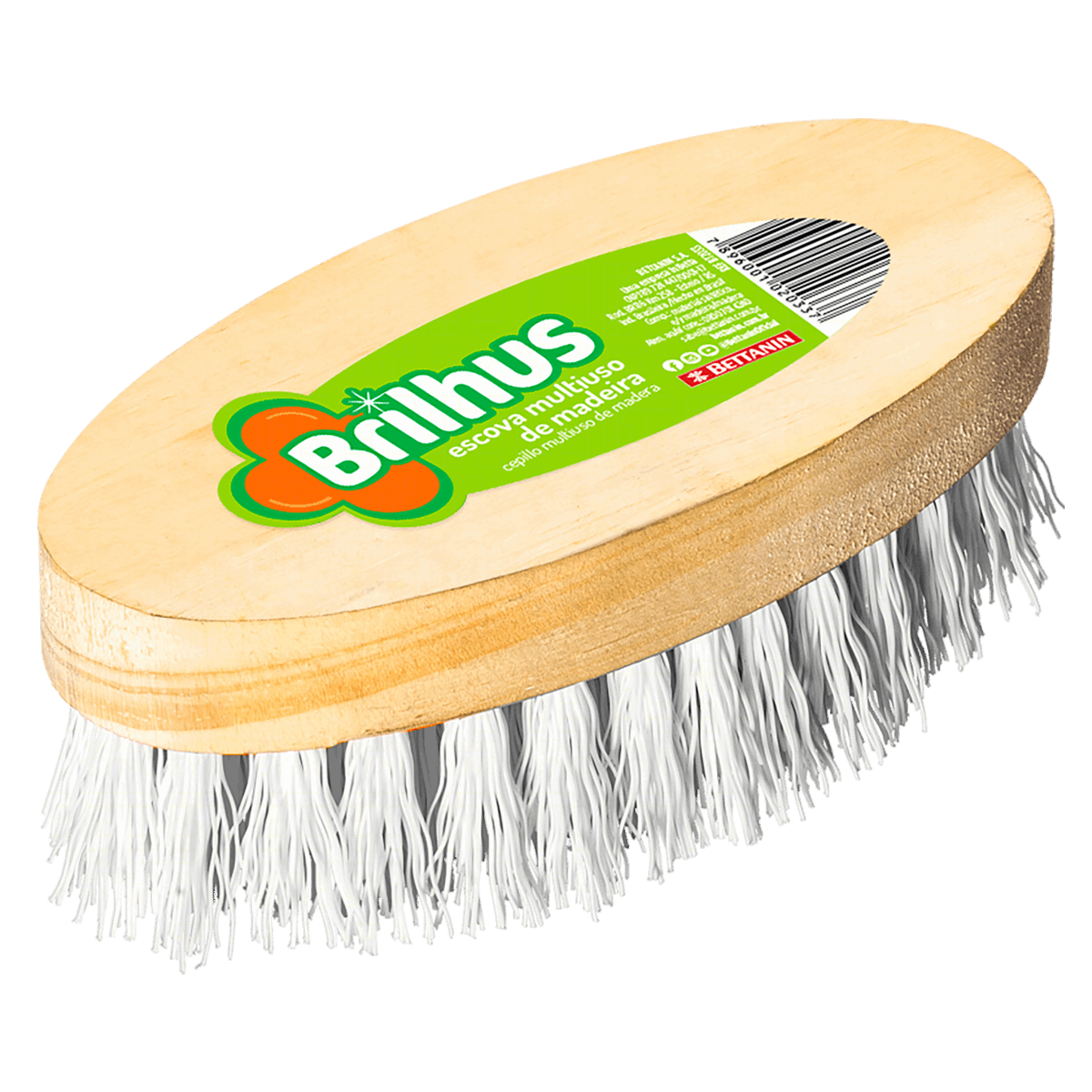Encontraproduto.com.br - Escova de Limpeza de Madeira Brilhus Bettanin