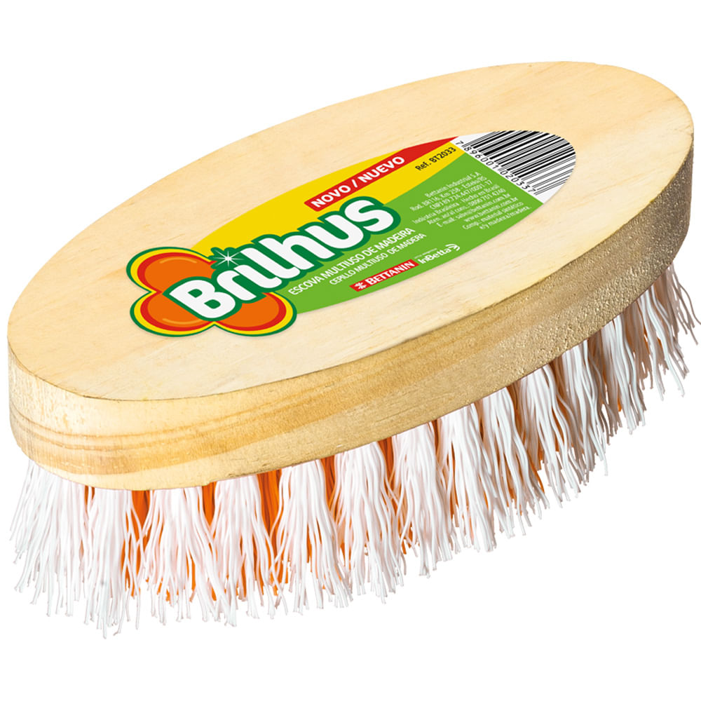 Encontraproduto.com.br - Escova de Limpeza de Madeira Brilhus Bettanin