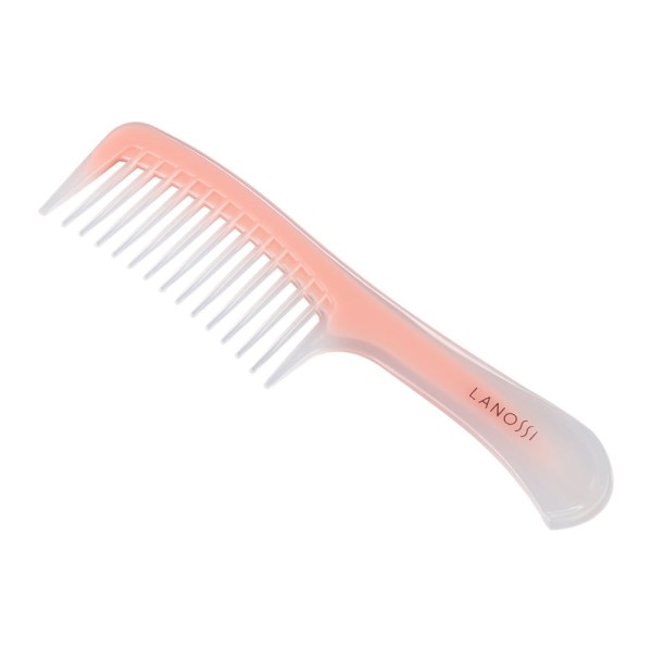 Encontraproduto.com.br - Pente com Dentes Largos Uso Diário Rosé Lanossi