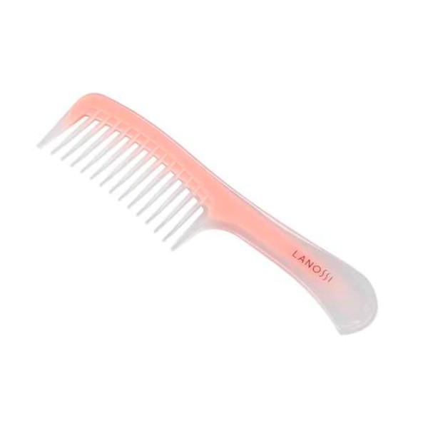 Encontraproduto.com.br - Pente com Dentes Largos Uso Diário Rosé Lanossi