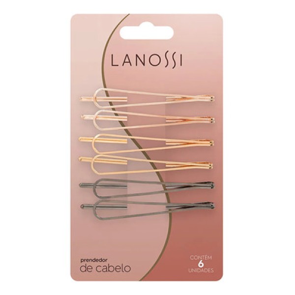 Encontraproduto.com.br - Kit Tic Tac Para Cabelo Ref. LS2522 Metallic - Lanossi