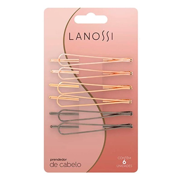 Encontraproduto.com.br - Kit Tic Tac Para Cabelo Ref. LS2522 Metallic - Lanossi