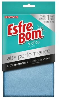 Encontraproduto.com.br - Pano para Vidros Microfibra Alta Performance EsfreBom Bettanin