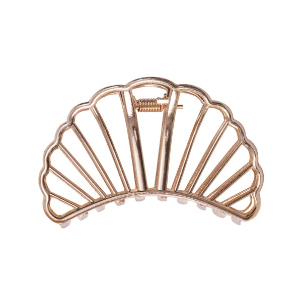 Encontraproduto.com.br - Piranha de Cabelo Summer Metal Dourada Lanossi