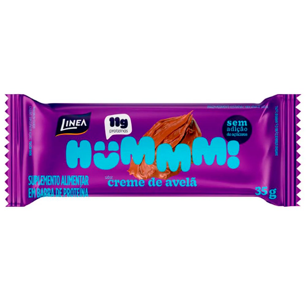Encontraproduto.com.br - Barra de Proteína Linea Hummm! Sabor Creme de Avelã 35g
