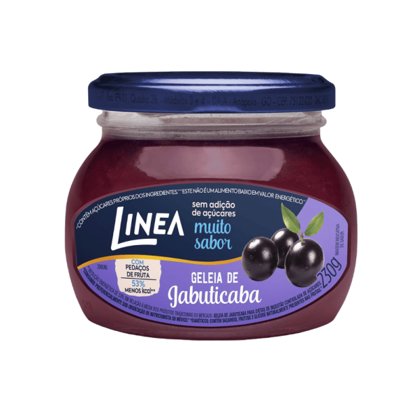 Encontraproduto.com.br - Geléia Jabuticaba Zero Açúcar 230g - Linea