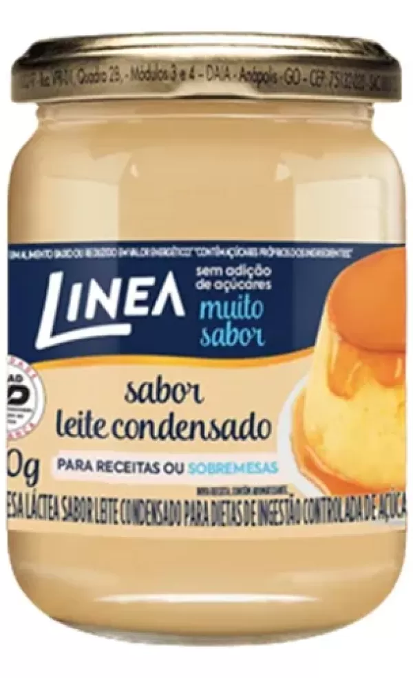 Leite Condensado Linea Diet Vidro 210g