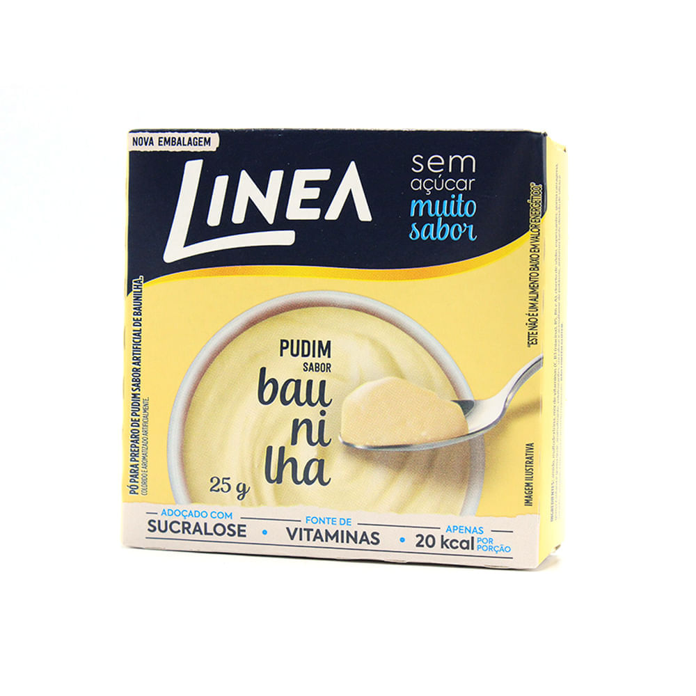 Encontraproduto.com.br - Pudim em Pó Linea Zero Açúcar Baunilha 25g