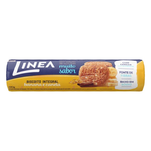 Encontraproduto.com.br - Kit 3 Biscoito Integral Diet Sabores - Linea