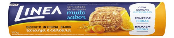 Encontraproduto.com.br - Biscoito Linea Integral Laranja e Cenoura 100g