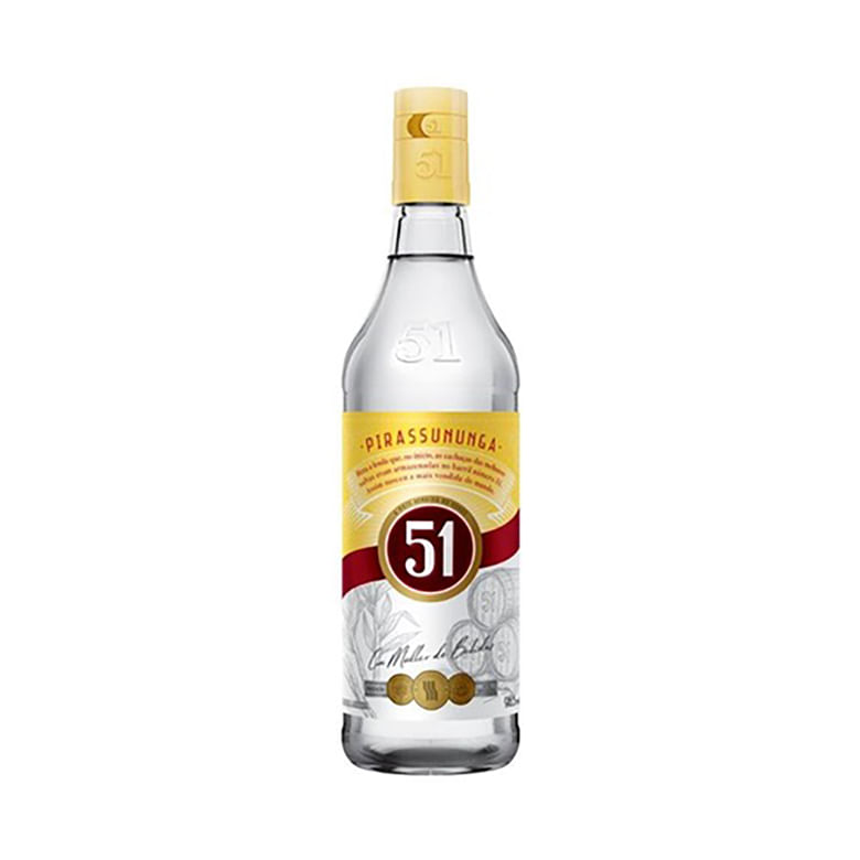 Encontraproduto.com.br - Cachaça 51 Com casco Garrafa com 965ml
