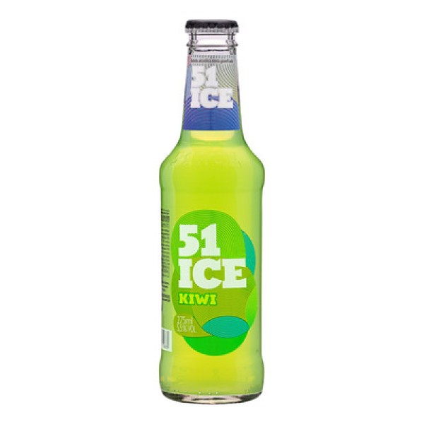Bebida Mista Alcoólica Gaseificada Kiwi 51 Ice Garrafa 275ml