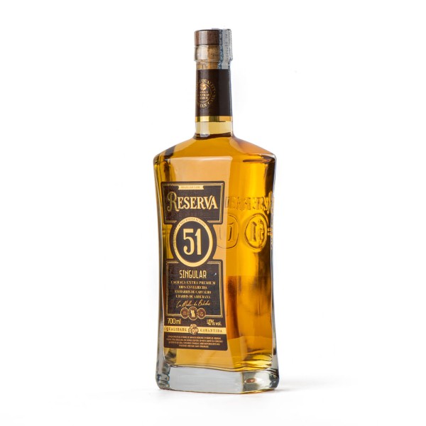 Encontraproduto.com.br - Cachaça Singular Reserva 51 700mL