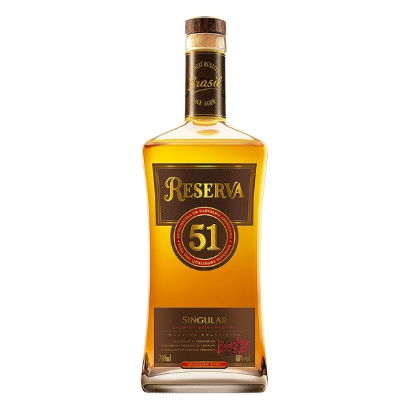 Encontraproduto.com.br - Cachaça Singular Reserva 51 700mL