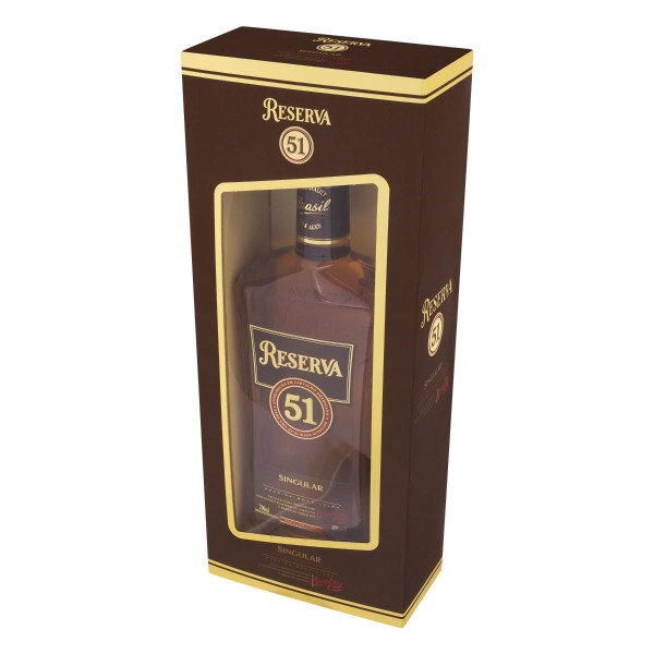 Encontraproduto.com.br - Cachaça Singular Reserva 51 700mL