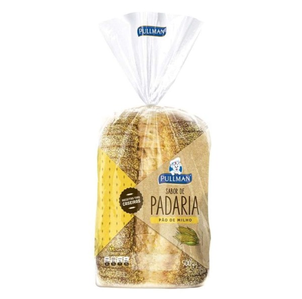 Encontraproduto.com.br - Pão Pullman Sabor de Padaria Milho 450g
