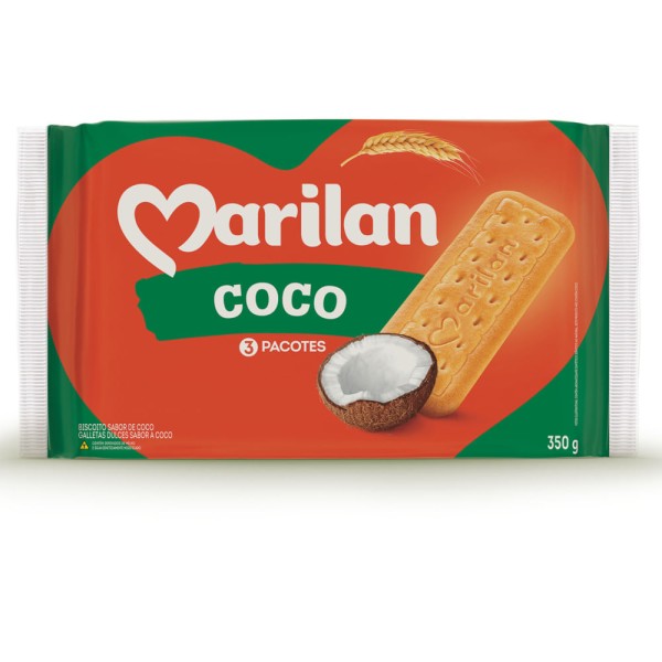 Encontraproduto.com.br - Biscoito Marilan Coco Pacote com 350g
