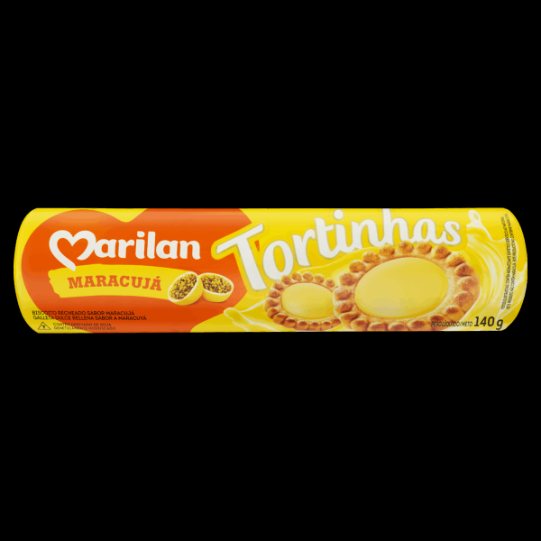 Encontraproduto.com.br - Kit 6 Biscoito Marilan Tortinhas Maracuja 6x140g