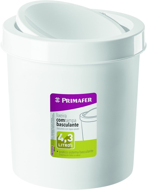 Encontraproduto.com.br - LIXEIRA BASCULANTE RD 4.3L BR PRIMAFER