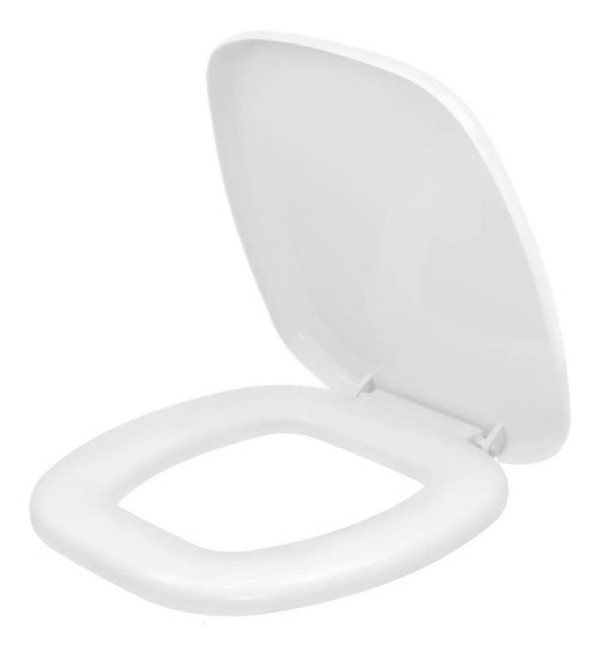 Encontraproduto.com.br - Assento Sanitario Primafer Almof Quadrado Cinza
