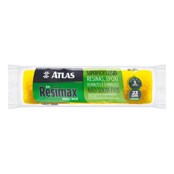 Rolo De Pintura Resimax Pisos Lã Sintetica 23CM - ATLAS