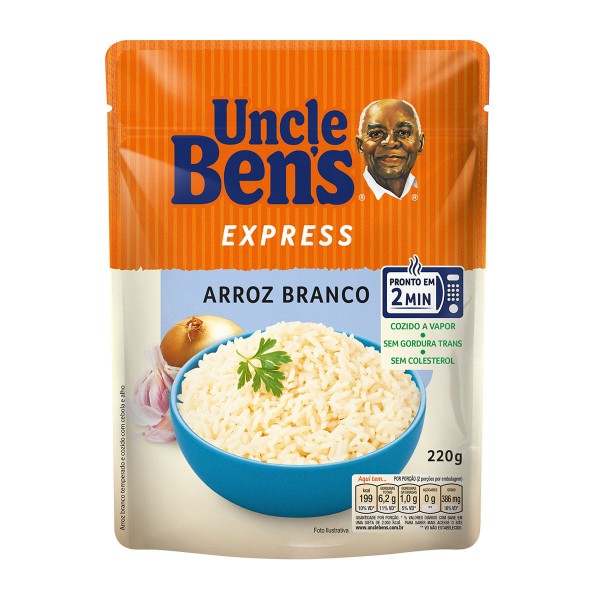 Arroz Branco Pronto Uncle Bens Express 220g
