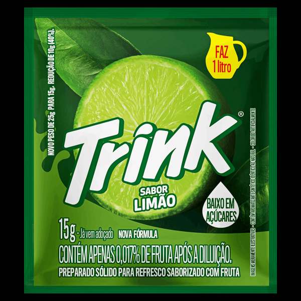 Encontraproduto.com.br - Refresco em Pó Limã Trink 15g