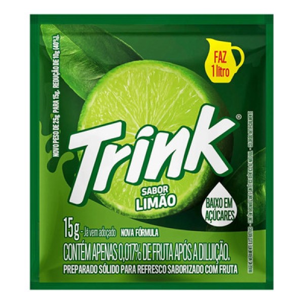 Encontraproduto.com.br - Refresco em Pó Limã Trink 15g