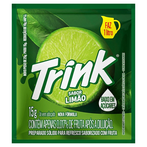 Encontraproduto.com.br - Refresco em Pó Limã Trink 15g