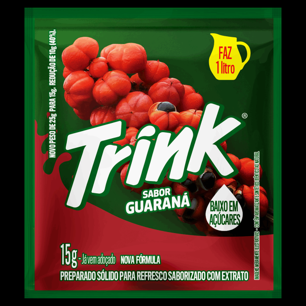 Encontraproduto.com.br - Refresco em Pó Guaraná Trink Pacote 15g