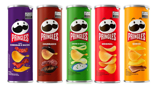 Batata Chips Pringles Free Fire BooYah 105g