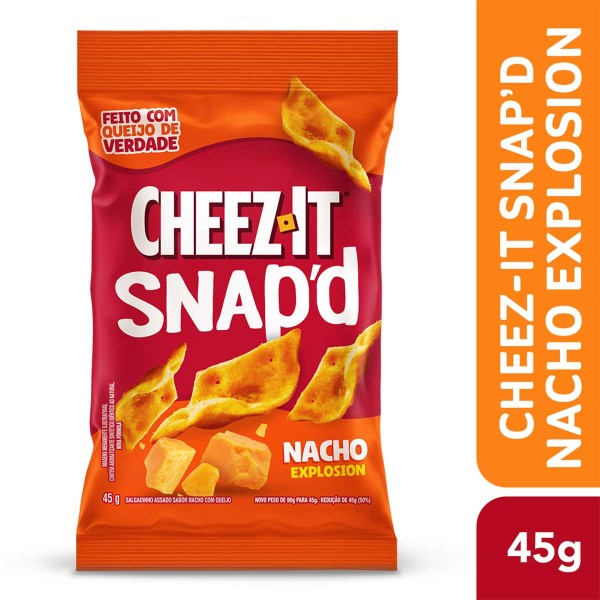 Encontraproduto.com.br - Salgadinho Nacho Explosion Cheez-It Snapd 45g