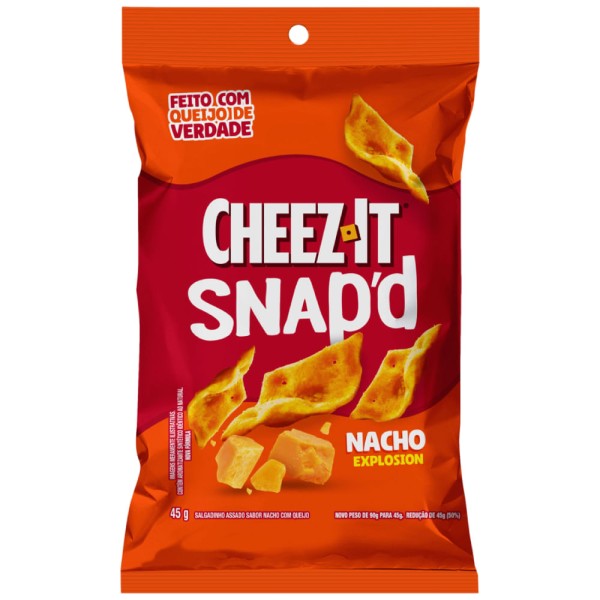 Encontraproduto.com.br - Salgadinho Nacho Explosion Cheez-It Snapd 45g