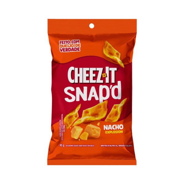 Encontraproduto.com.br - Salgadinho Nacho Explosion Cheez-It Snapd 45g