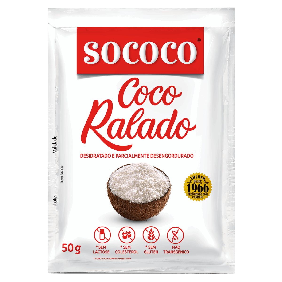 Encontraproduto.com.br - Coco Ralado Sococo Pacote com 50g