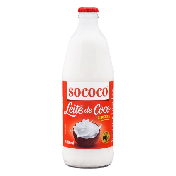 Encontraproduto.com.br - Leite de Coco Sococo Vidro com 500ml