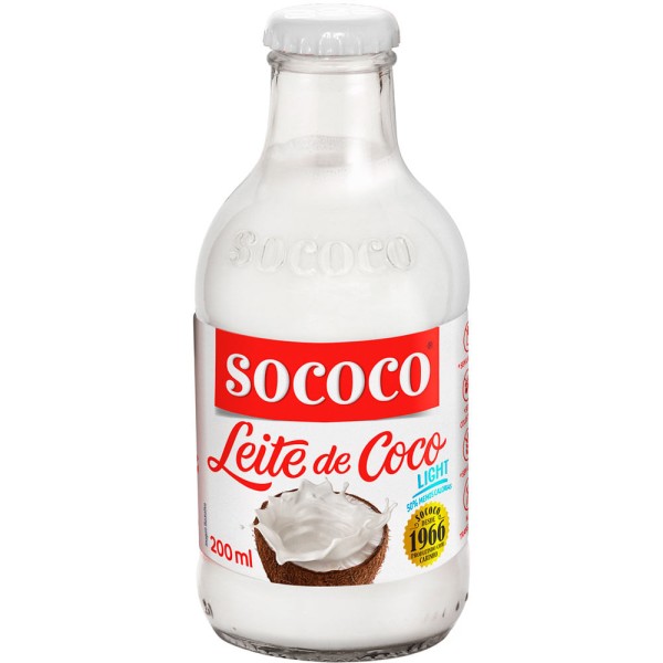 LEITE DE COCO LIGHT SOCOCO 200ML