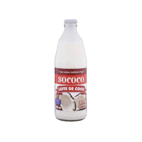 Encontraproduto.com.br - Leite de Coco Sococo Light Garrafa 500ml