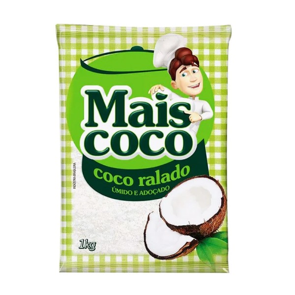 Encontraproduto.com.br - Coco Ralado Mais Coco Pacote com 1kg