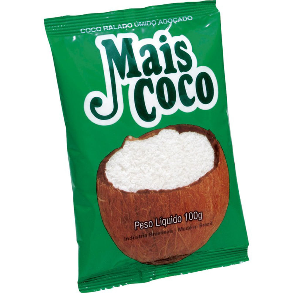 Encontraproduto.com.br - Coco Ralado Mais Coco Pacote com 100g