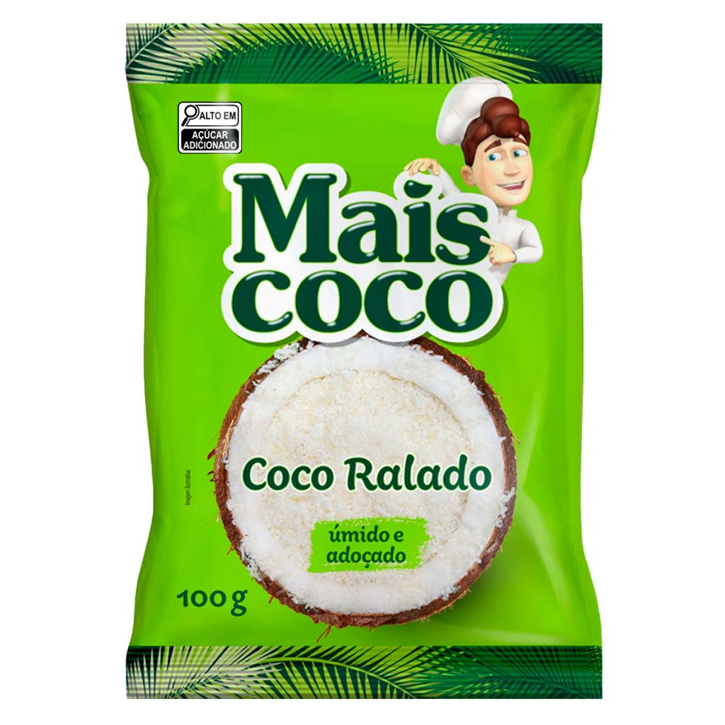 Encontraproduto.com.br - Coco Ralado Mais Coco Pacote com 100g
