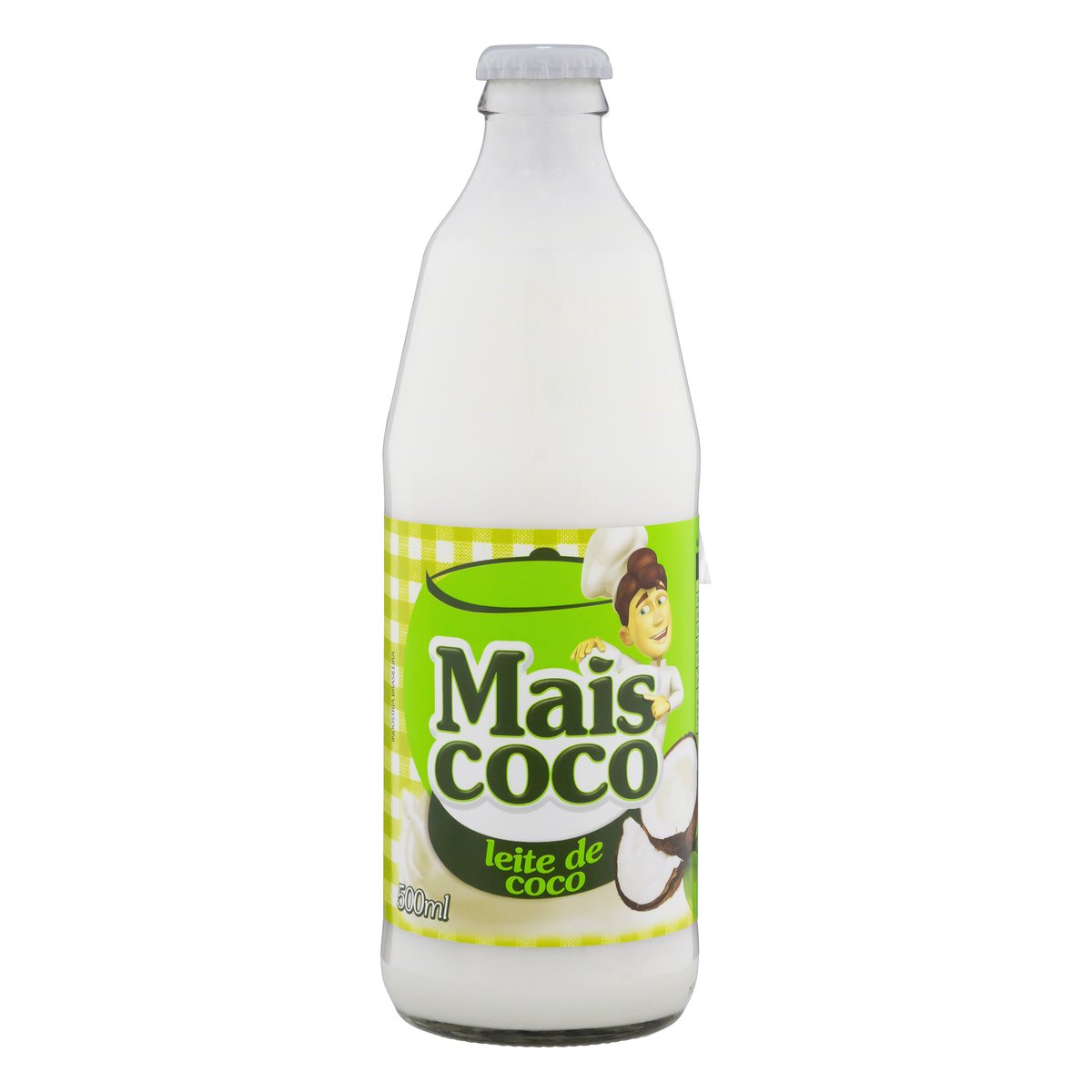 Encontraproduto.com.br - Leite de Coco Mais Coco Vidro com 500ml